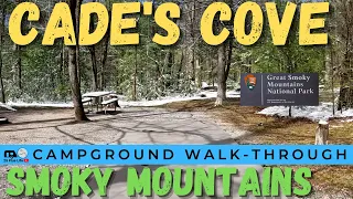 Cade's  Cove Campground | A RARE LOOK [Smoky Mountains]