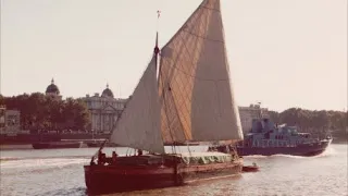 Along The River Thames In London In The 1970s