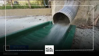 Saving rain water to help Southern California