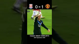 Stoke City vs Manchester United 2009-2010