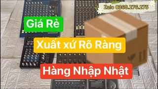 ĐMNH - Thanh Lý Mixer Mackie , Yamaha , Ato ….. Giá Rẻ Thui