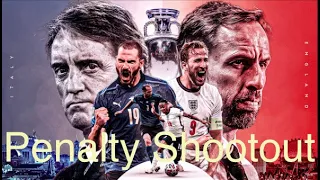 ENGLAND vs ITALY | Euros Penalty Shootout Recreation