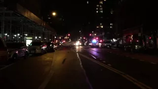 UNIDENTIFIABLE FEDERAL SUV RESPONDING TO THE EXPLOSION ON WEST 23RD STREET IN CHELSEA, MANHATTAN.