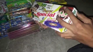 Diwali firework stash 2018 / worth rs. 2300