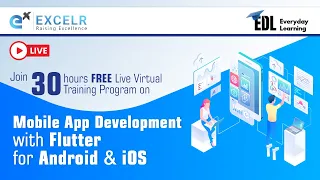 Mobile App Development with Flutter for Android and iOS | EDL | Day 1 | ExcelR