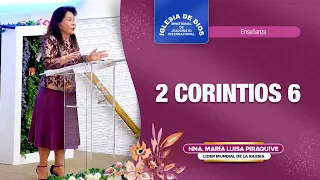 Enseñanza: 2 Corintios 6, Hna. María Luisa Piraquive  #IDMJI