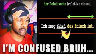 WAIT A MINUTE ... WHAT? AMERICAN REACTS TO SIMILAR GERMAN WORDS  das vs  dass 🤔 English translation