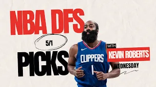 BEST NBA DFS Picks & Values for Wednesday (5/1) | Top DraftKings Plays