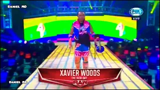 Xavier Woods vs SLAPJACK - WWE Raw 25/01/21 Español latino