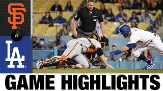 Giants vs. Dodgers Game Highlights (5/28/21) | MLB Highlights