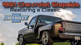 Restoring a Classic: 1981 Chevy Stepside Transformation | Phillips AutoBody