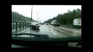 Авария на Киевском шоссе, 25 км