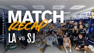 LA Galaxy Defeat San Jose Earthquakes | Cinematic Match Recap