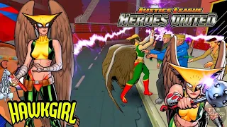 JUSTICE LEAGUE HEROES UNITED - (Hawkgirl) Part 1 - Arcade - GAMEPLAY