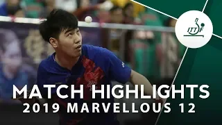 Fan Zhendong vs Yan An | 2019 Marvellous 12 Highlights