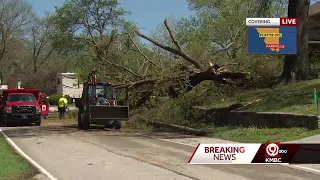 A look at storm damage in Clay and Platte County Missouri