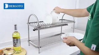 One of the essential kitchen accessories ——Dish Drying Rack#shorts