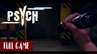 Psych | Psychological Horror Game |  Full Game Walkthrough - No Commentary