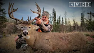 Trophy Whitetail Deer Hunting with AWGS in Alberta, Canada - A New Camp Record