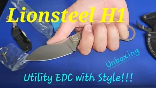 Lionsteel H1. Utility knife with Style.
