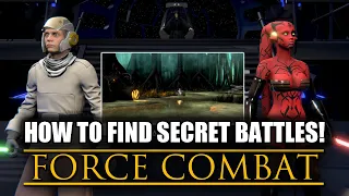 Force Combat: Star Wars Fighting Game Guide: How To Find & Unlock Secret Battles!