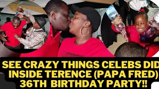 ATI WALICHOMA? FROM DJ MO TO PAPA FREDs DAUGHTER! SEE WHAT CELEBS DID AT TERENCE 36TH BIRTHDAY PARTY