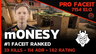 m0NESY G2 HIGH ELO FACEIT🔥 (MIRAGE) FACEIT LVL 10 / CSGO POV / Aug 15, 2023