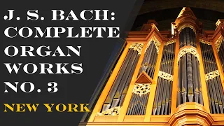 J. S. Bach: The Complete Organ Works #3 St Thomas Church | New York | Balint Karosi | BWV 544, 566