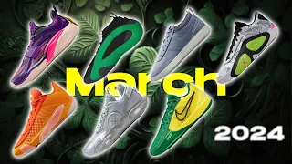 March Releases: Upcoming Basketball Shoes 2024