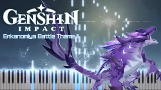 Enkanomiya Battle Theme 2 - Genshin Impact [Synthesia]