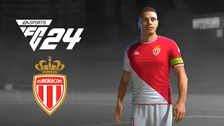 EAFC 24 PS5 - AS MONACO - PLAYER FACES AND RATINGS - 4K60FPS