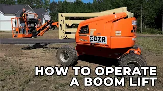 How to Operate a Boom Lift
