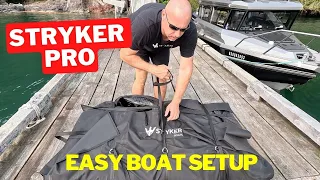 Quick and Easy Setup of the Stryker Pro 380 Pro V Air Floor Boat