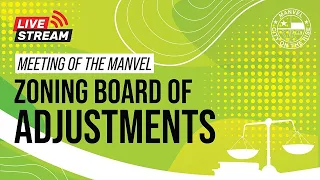 Manvel Zoning Board of Adjustments Meeting - 2/27/2024