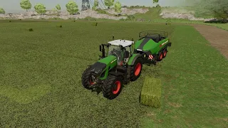 Farming Simulator 22 S4 #23 Sianokosy (timelapse)