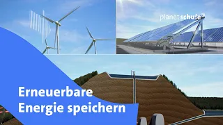 Wie kann man erneuerbare Energie speichern? - Frage trifft Antwort | planet schule