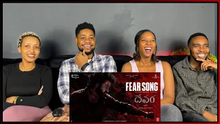 African Friends Reacts To FEAR SONG | Devara Part - 1 | NTR | Koratala Siva | Anirudh Ravichander |