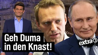 Putin und die Angst vor Nawalny | extra 3 | NDR