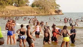 Beach Life In Entebbe Uganda After Two Years Of Lockdown