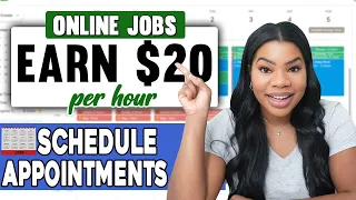 No Experience? Earn $20/Hour at Home! Easy Apply - Scheduler Job!