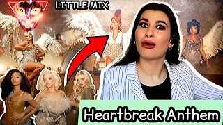 Little Mix, Galantis & David Guetta - Heartbreak Anthem | REACTION