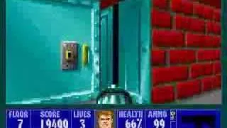 PC - Wolfenstein 3D - E4M7 100% Video