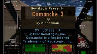 COMANCHE 3 (PC/DOS) Training missions, 1997, Novalogic Inc