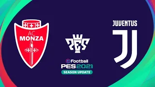 MONZA VS JUVENTUS | AMISTOSO | PES 2021/2022
