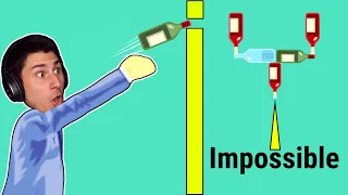 This Bottle Flip Is NOT POSSIBLE! | Happy Wheels