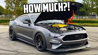 HOW MUCH it cost to SUPERCHARGE MY 2019 Mustang GT!!