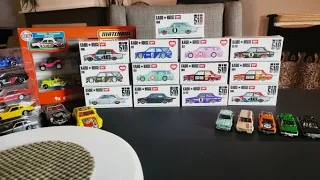 Mini GT Kaido House Datsun 510 unboxing, compared to Matchbox and Hotwheels. Wagons!