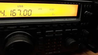 Icom 775 dsp vs Kenwood 590s same speaker same filter