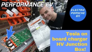 Tesla Onboard Charger Teardown Pt2 - High Voltage Junction Box in a Gen3 EV Charger - Audio Fixed