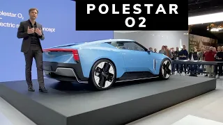 POLESTAR O2   PRESENTED BY MAXIMILIAN MISSONI at eCar Expo, Stockholm, April 29, 2022.